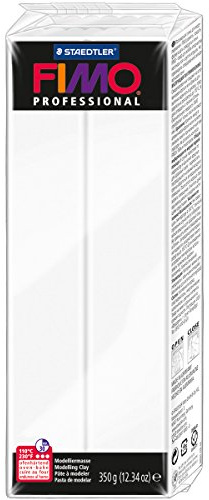 Fimo Professional Modelling Clay, White, 350 g