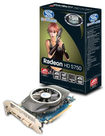Sapphire ATI Radeon HD 5750 Grafikkarte (PCI-e, 1GB GDDR5 Speicher, DVI-I / HDMI , 1 GPU) Lite Retail