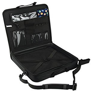 Prym Quilter's Travel Case, Polyester, Black, 35 x 36 x 7 cm, Schwarz