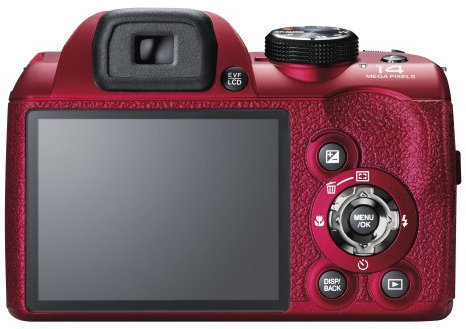 Fujifilm FinePix S4200 Digital Camera - Red (14MP, 24x Optical Zoom) 3 inch LCD Screen