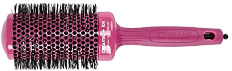 Olivia Garden Haar-Rundbürste Ceramic + Ion pink Series Innen-/Außendurchmesser 55/75 mm