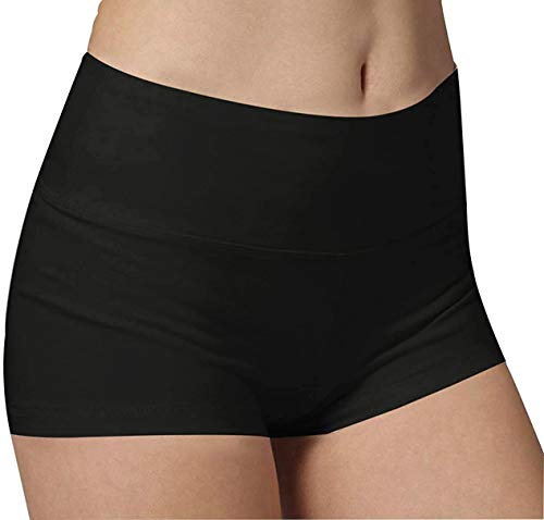 Short Femme Noir Jogging Sport Fitness Shorts Slim fit Yoga Running Shorty Course,M