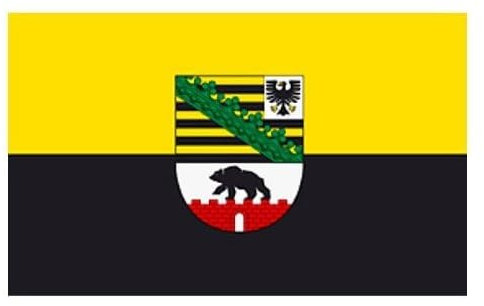Flagge 150x90 cm Sachsen-Anhalt