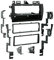 METRA Cadillac SEV Steckdose/DEV/ELDO 96–05 Dash Kit