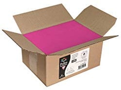 Clairefontaine 55575C - Karton mit 200 Umschläge Pollen, selbstklebend 11x22 cm 120g lose, Fuchsia