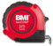 BMI 472341021 twoCOMP Mètre à ruban de poche, Blanc/noir/rouge, 3 m x 16 mm
