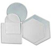 Fensterbild, weiß, Pongé 08, 15 cm Rund [Spielzeug]