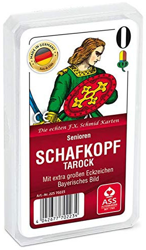 Kartenspiele, Schafkopf Senioren von Ass Altenburger Spielkartenfabrik