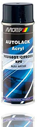 Vernice Carrozzeria Blu Abisso, Peugeot Kps , 400ml - Motip