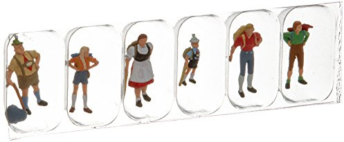 Preiser 10280 Pedestrians Alpine Family HO Model Figure