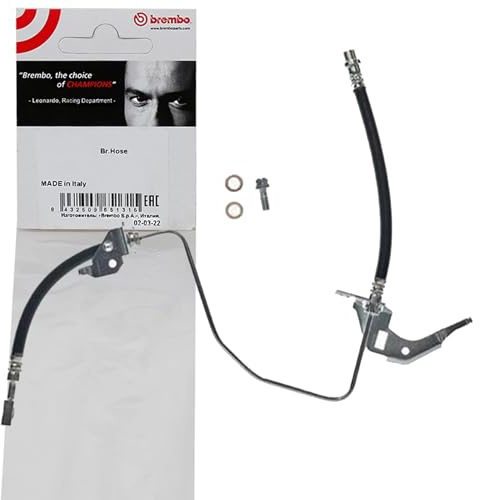 Brembo T59070 Bremsschläuch | Kompatibel mit: OPEL ASTRA G Cabriolet, ASTRA G Caravan, ASTRA G CC, ASTRA G CLASSIC Caravan, ASTRA G Coupe