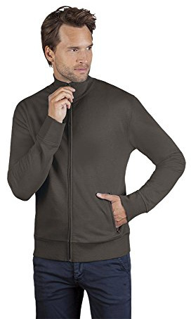 Stehkragen Zip Jacke Herren Sale, Khaki, M