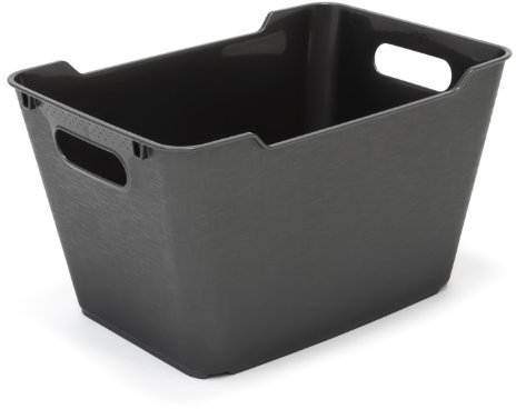 keeeper Aufbewahrungsbox, Strukturierte Oberfläche, 1,8 l, Lotta, Graphit Grau
