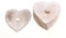Wooden Heart Coasters Set of Six On Storage Stand