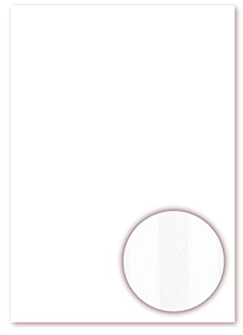 25 Blatt Gmund3 Flow High White Strukturpapier Feinstpapier Briefpapier mit klassischem Fischgräten-Muster und hochfeiner Oberfläche (FPA-9004)