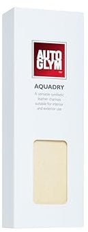 Autoglym Aqua Dry Paño de Piel Sintética High-Tech, Trapo Extra Absorbente para Interiores de Vehículos & Limpieza de Carrocería, Abrillantamiento & Encerado, 50 cm x 44 cm – Dorado