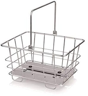 XLC Korb-2502120100 Korb, Silber, 50 x 30 x 20 cm