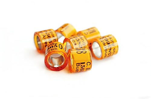 F-P customized Personal Bands Racing Pigeon Foot Ring Band Birds Leg Ring 100pcs