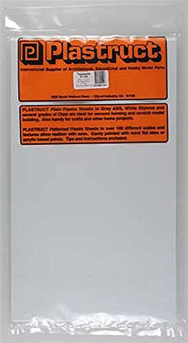Plastruct SSS-104 White Styrene,.040(4) PLS91104 by Plastruct (English Manual)