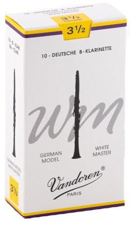 Vandoren Blätter B-Klarinette Deutsch 3,5 White Master