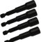 (Pack of 4) Impact Quality 8mm (5/16) Tek Screw Driver bit Adaptor - Roofing cladding tech bit