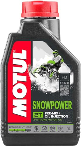 Motul 101020 Motoröl Snowpower 2T, 1 L