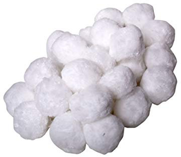 AquaForte Aqualoon Filtermedium 700 gm, Alternative zu Sand oder Kartuschen, viel leichter, Filtert Fette und Schmutzpartikel bis 1 Mikron aus dem Wasser, Lange Lebensdauer, Waschbar in der Maschine
