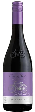 Cono Sur Bicicleta Pinot Noir Red Wine | Chile, Light & Juicy | 0.75 L