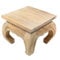 Oriental Galerie Opiumtisch 35 x 35cm Thailand Massiv Holz Tisch Wohnzimmer Natur W/W 35 cm