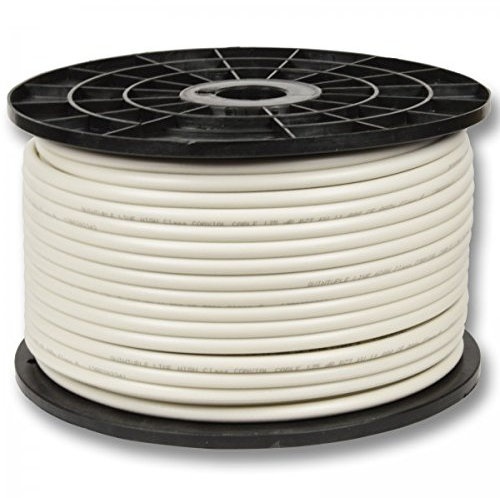 135dB 100m PremiumX Basic Pro Koaxial SAT Kabel 5-fach geschirmt Koaxialkabel Antennenkabel für 4K Ultra HD | DVB-S / S2 | DVB-C | DVB-T | BK Anlagen