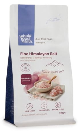 Wholefood Earth - Fine Himalayan Rose Pink Salt 500 g