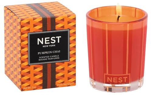Nest Duftkerze: Votive, Kürbis Chai Duft, 2 oz, 20 Stunden Brenndauer