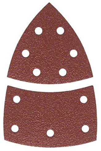 Bosch 2609256A62 Sanding Sheets for Orbital Sanders 102 x 62.93 cm Number of Holes 11 Grit 60 Multi-Purpose Pack of 10