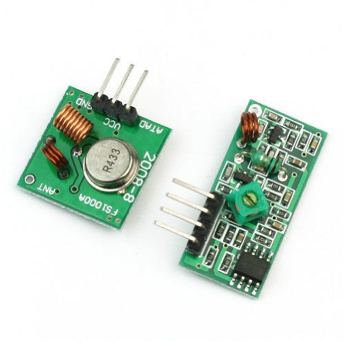 433Mhz RF Módulo Receptor + Transmisor Inalámbrico Enlace Kit para Arduino