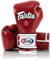 Fairtex BGV9 Muay Thai für Profiboxer & Trainer | Mexikanischer Stil für Schlagkräftige | MMA Handschuhe für Kampfsport | Leichte & stoßdämpfende Boxhandschuhe(14oz-Rote/weiße Rohrleitungen)