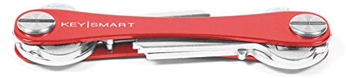 KeySmart KS019RDN Schlüsselanhänger, rot, 9 cm