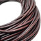 Cordon en cuir rond 5 mm Marron antique 1 m Longueur / couleur au choix
