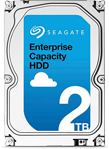 Seagate ST2000NM0055 Enterprise Capacity - Disco Duro Interno HDD (2TB, 7200, 512n, SATA 128 MB), Plateado