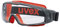 Uvex U-Sonic Supravision Excellence Schutzbrille - Transparent/Rot-Schwarz