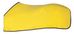 Polarfleecedecke, gelb 125cm