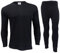 Gaffer Mens Thermal Sets Tops Bottoms T Shirt Long Johns Trousers Full Sleeve Tshirt Ski Wear Black X-Large XL