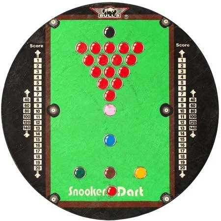 Bulls Snooker-Tisch, Dartscheibe, Stahlspitze