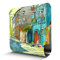 banjado® Briefkasten Edelstahl mit Motiv Historischer Stadtkern 38x43x12cm & 2 Schlüssel - rostfreier Edelstahl Briefkasten mit Zeitungsfach - Postkasten A4 Einwurf inkl. Montagematerial