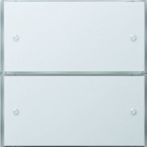 Gira 2022112 KNX Tastsensor 3 Basis 2-Fach Flächenschalter, reinweiß