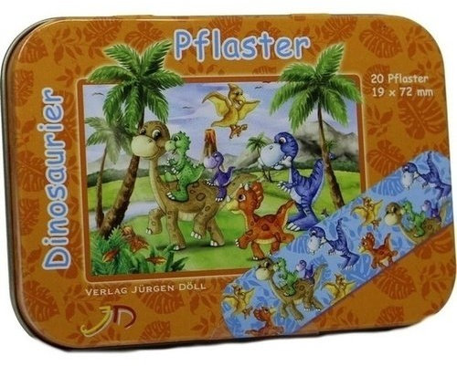 Pflasterdose Dinosaurier 20er 263405