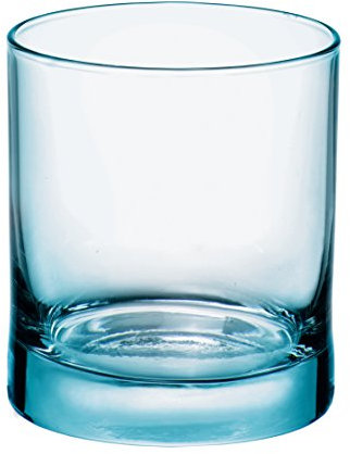 BORMIOLI ROCCO Iride Azzurro - Confezione 3 Bicchieri Acqua Cl. 25
