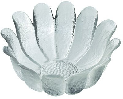 Dartington Crystal Large Daisy Bowl, Crystal, 24 x 24 x 11.5 cm