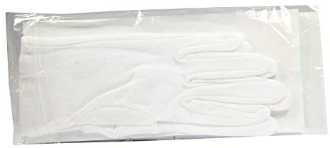 HANDSCHUHE Zwirn BW Gr.8 weiß 2 St