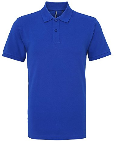 Asquith & Fox Men's Asquith and Fox Men's Polo Short Sleeve Polo Shirt, Blue (Royal 000), Small (Manufacturer Size:Small)
