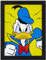 Pyramid International FP11137P-PL Donald Duck (Mad) gerahmter Druck, 250 GSM Paperwrap MDF, Mehrfarbig, 44 x 33 x 4 cm